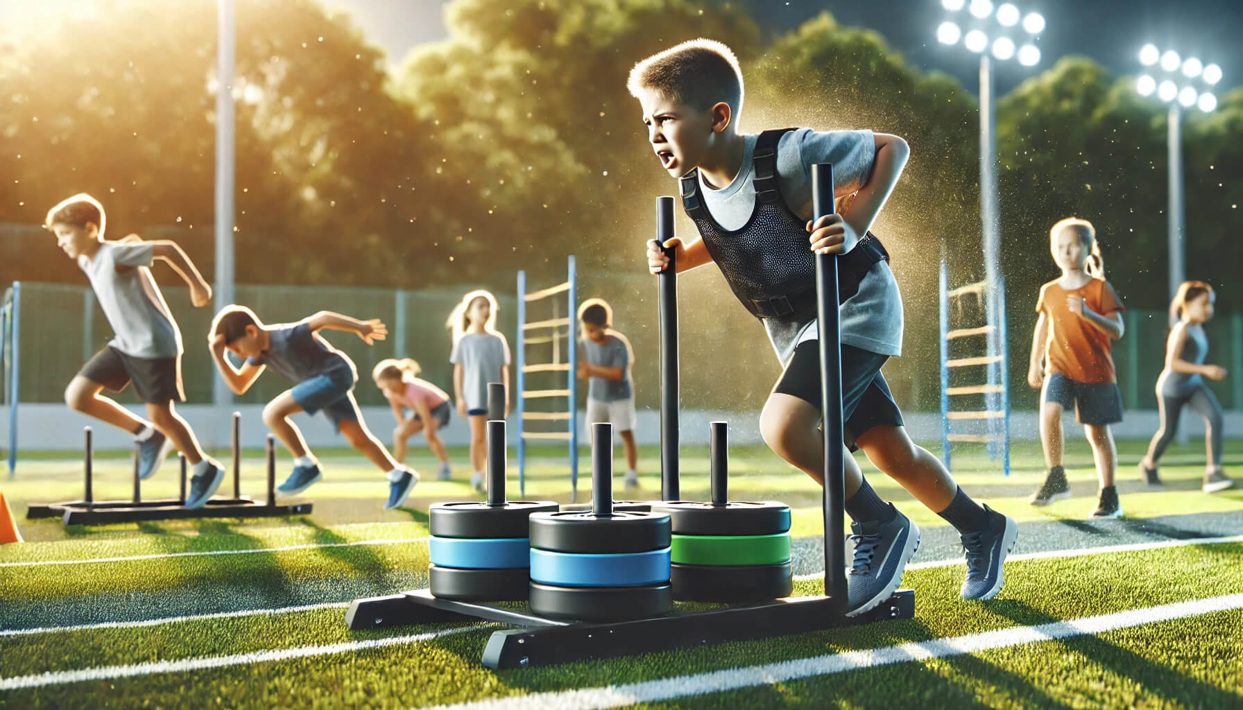 Speed training background