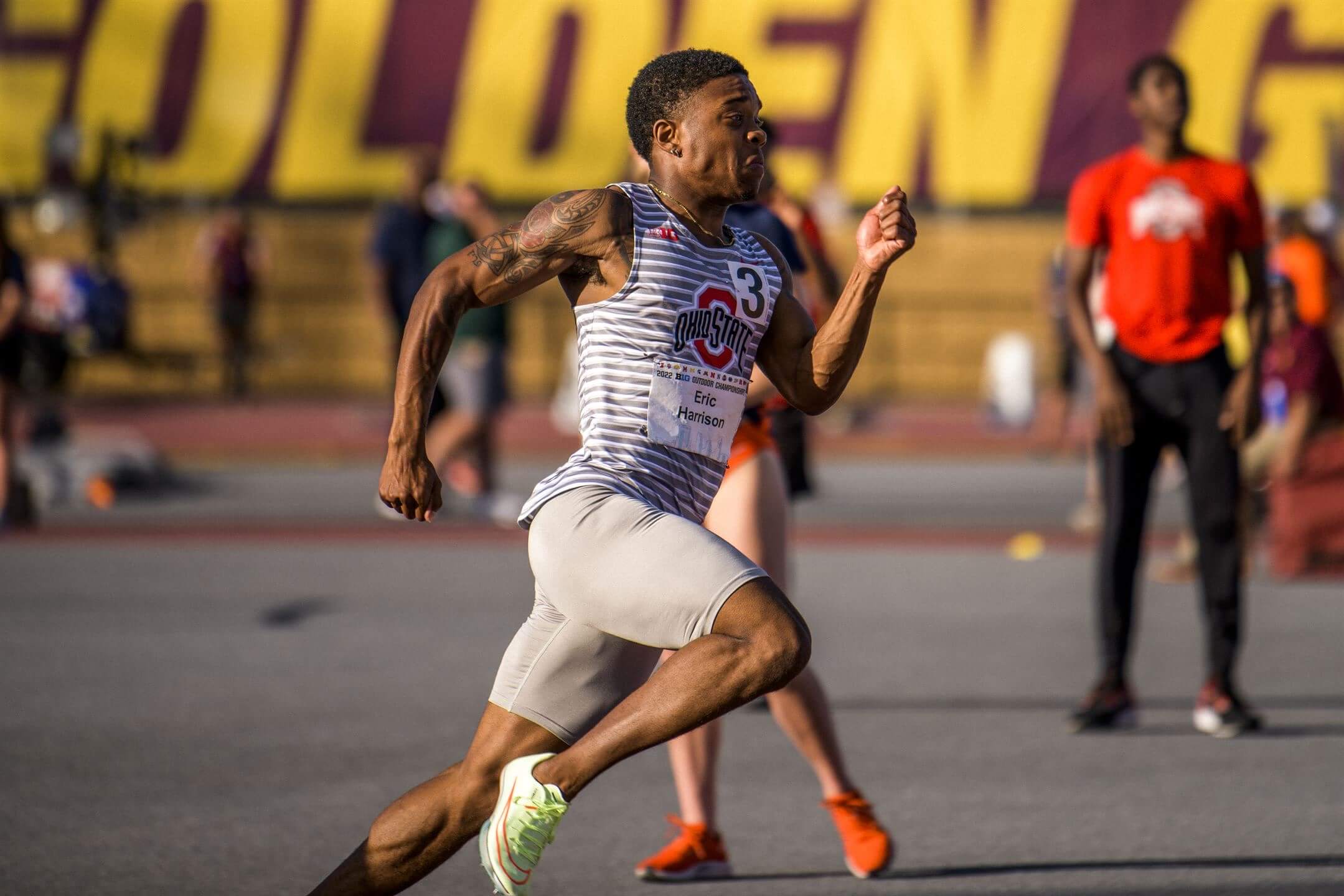 Eric Harrison Jr. training athletes