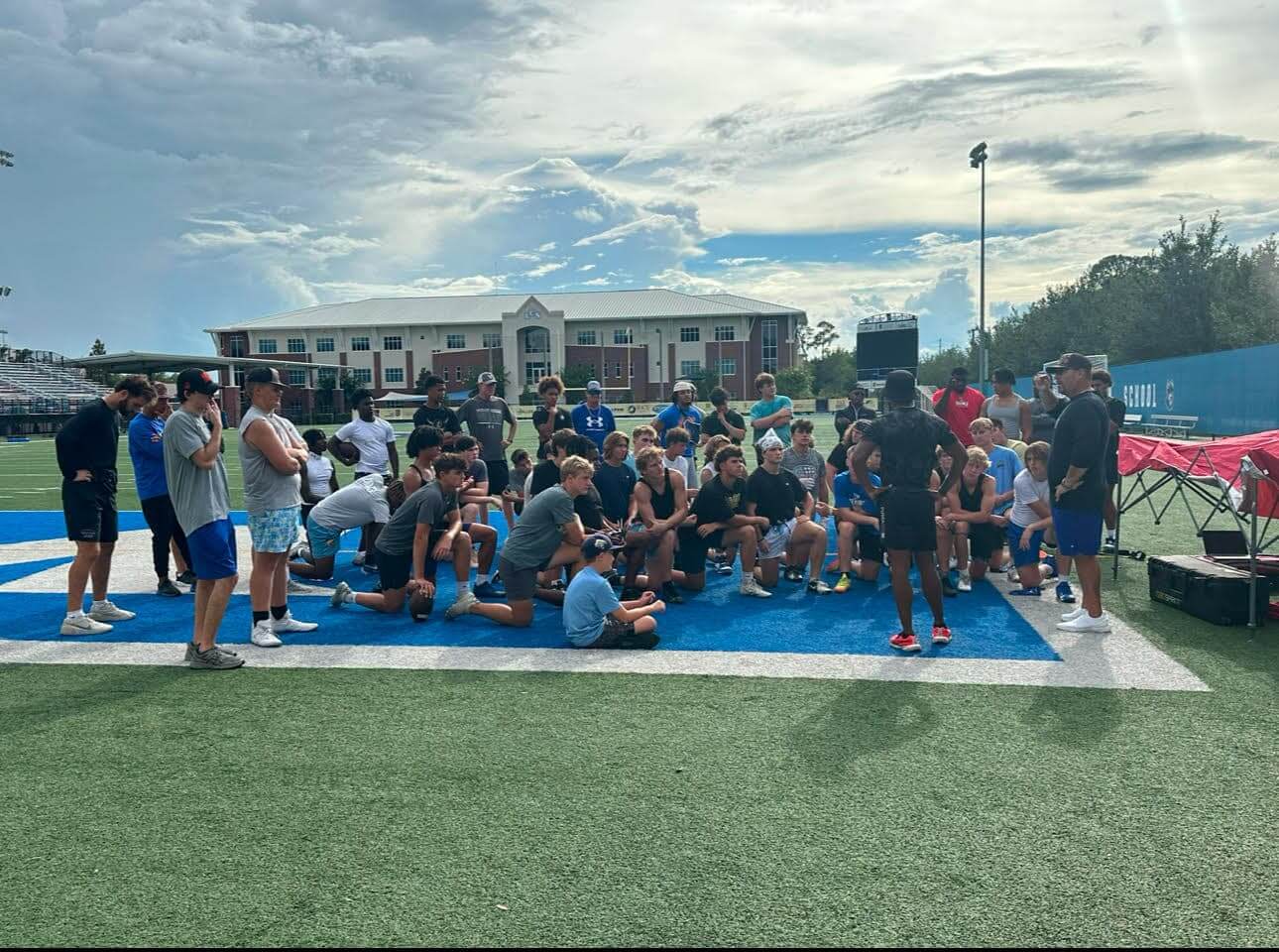 LCS Football training
